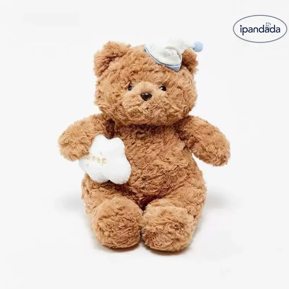 ふわふわ おやすみ くま ぬいぐるみ かわいい 柔らかい テディベア 毛布玩具 お誕生日プレゼント ID2850