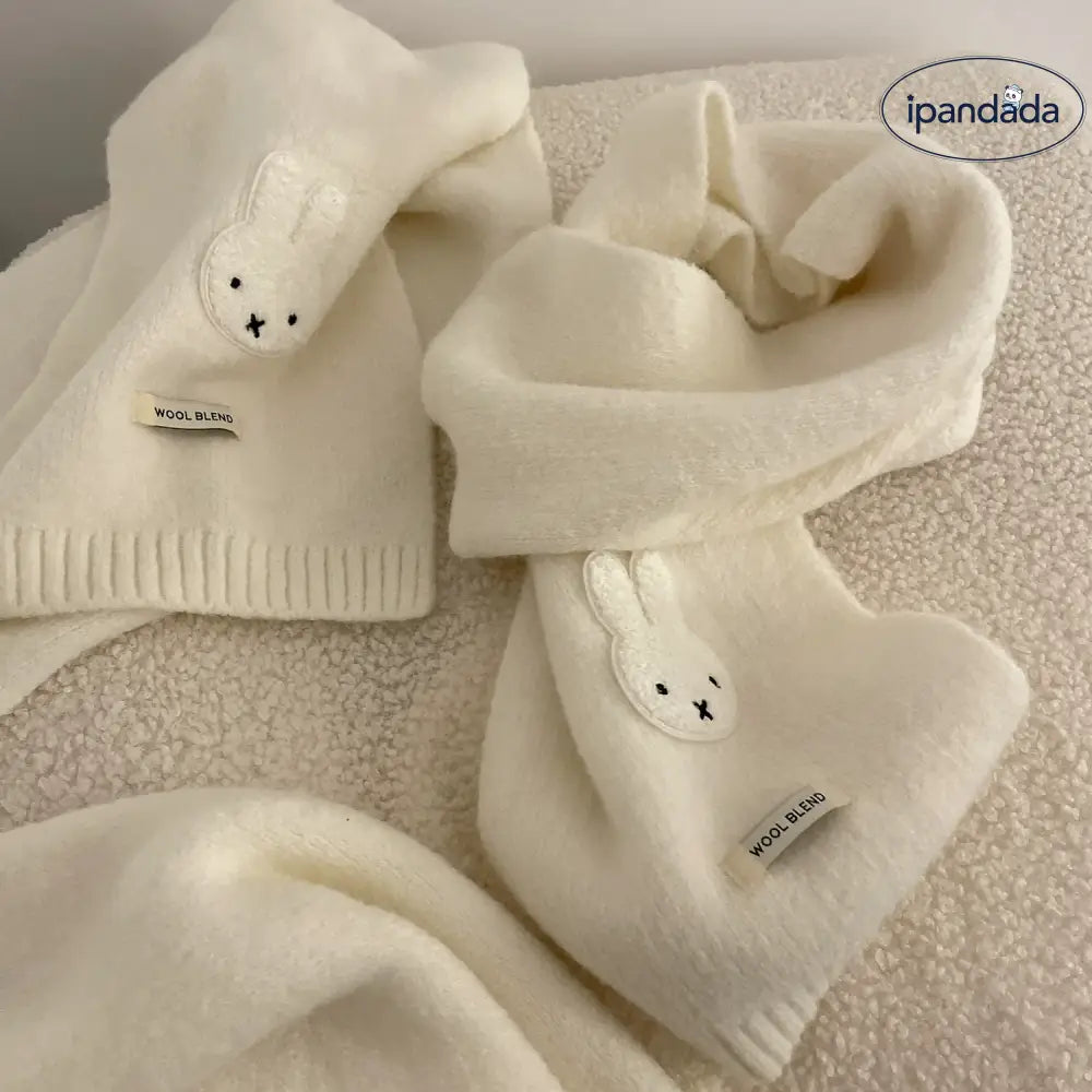 ふわふわ スカーフ あたたかい 秋冬 ムード 可愛い ショール ネックウォーマー 快適 おしゃれ 保温 ID3063 アイボリー / 160*20cm