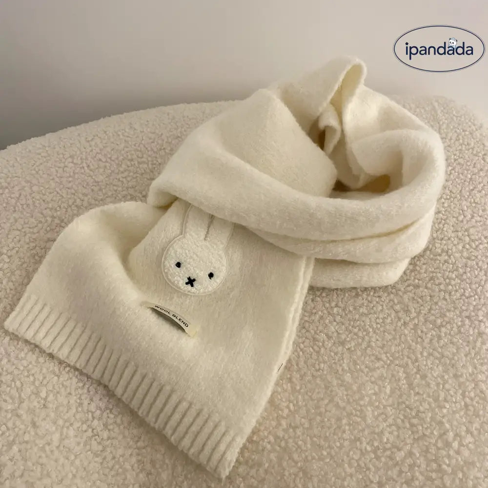 ふわふわ スカーフ あたたかい 秋冬 ムード 可愛い ショール ネックウォーマー 快適 おしゃれ 保温 ID3063 アイボリー / 160*20cm