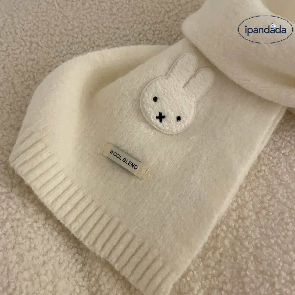 ふわふわ スカーフ あたたかい 秋冬 ムード 可愛い ショール ネックウォーマー 快適 おしゃれ 保温 ID3063 アイボリー / 160*20cm