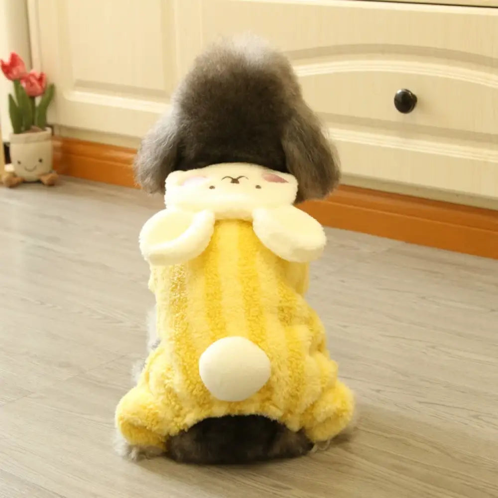 ふわもこ ペット服 犬用 冬 あったか 可愛い ドッグウェア 小型犬 中型犬 防寒着 もこもこ フリース コスチューム おしゃれ 部屋着 お出かけにも最適 ID3407