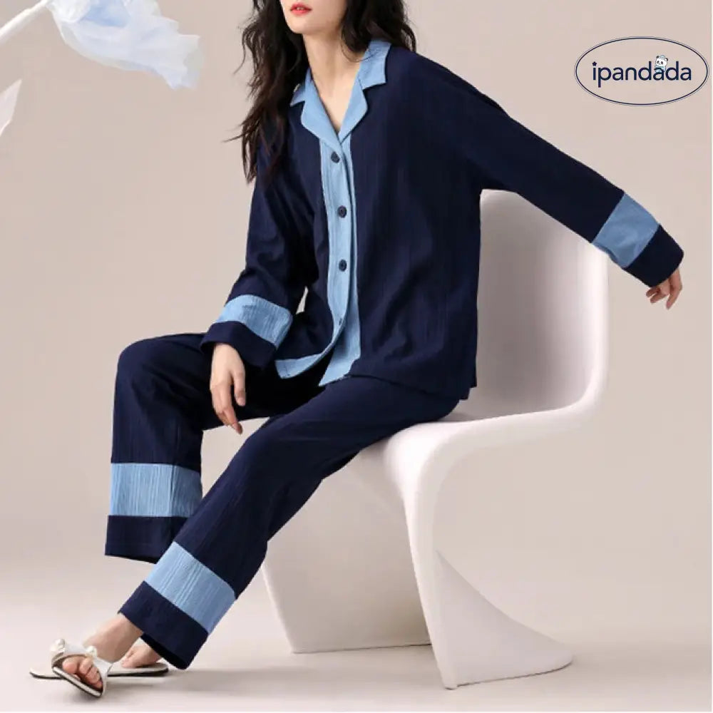 春秋 レディース パジャマ 綿 長袖 新作 大人 かわいい おしゃれ 柔らか 女性 コットン ルームウェア カジュアル 高級感 セットアップ ID4478 レディース＞セットアップ