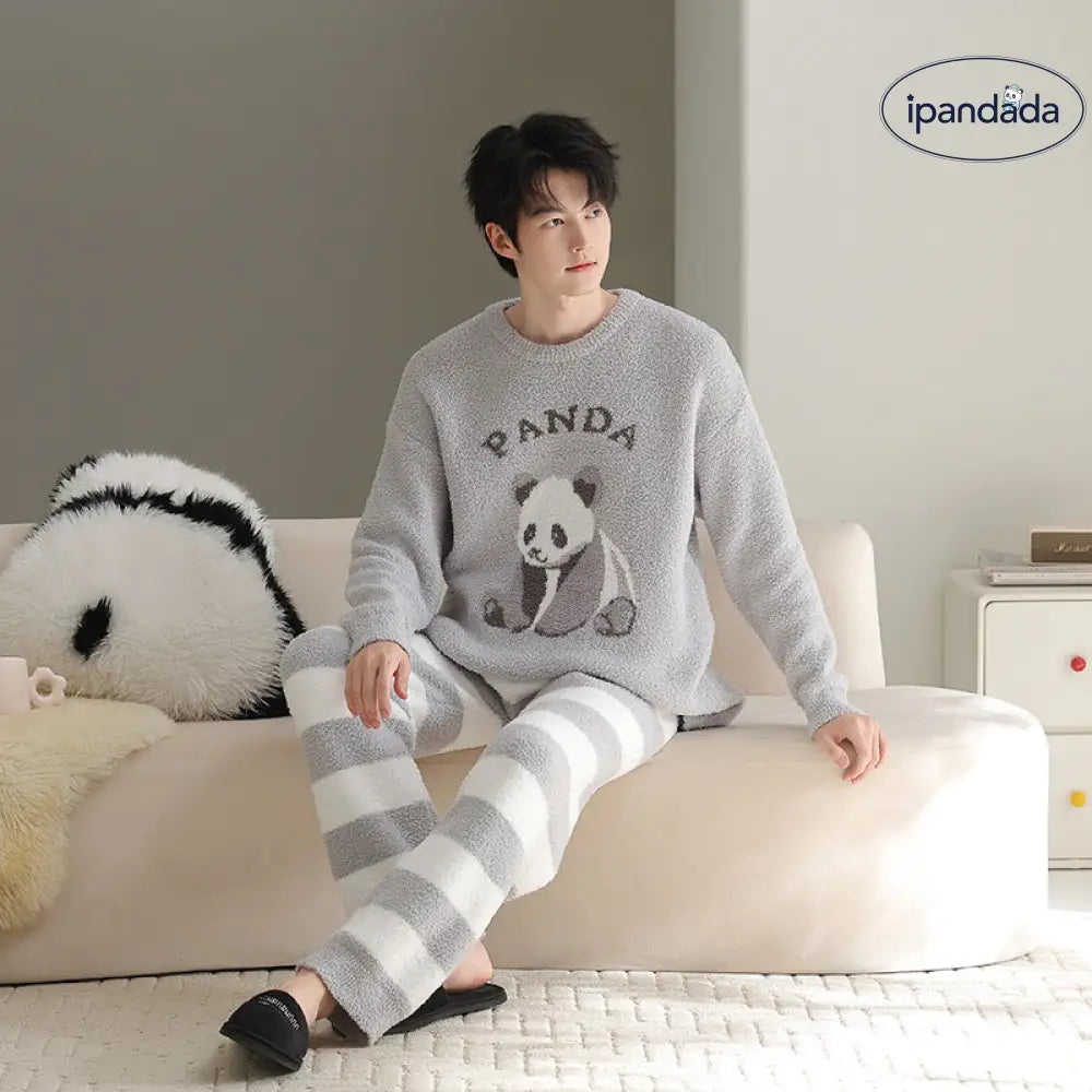 フリース セット パジャマ レディース 秋冬用 2点セット ふわふわ フリース 厚手 保温 ID3922