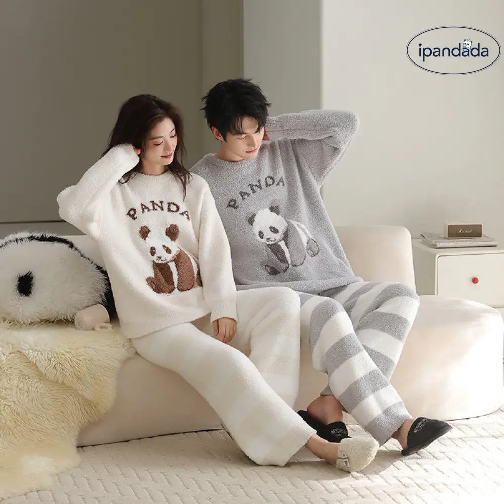 フリース セット パジャマ レディース 秋冬用 2点セット ふわふわ フリース 厚手 保温 ID3922