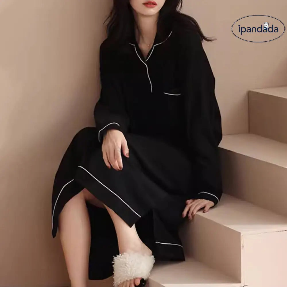 カップ付き ワンピース ルームウェア 長袖 レディース パジャマ ブラカップ付き 部屋着 おしゃれ かわいい 秋 冬 春 レディース＞ワンピース