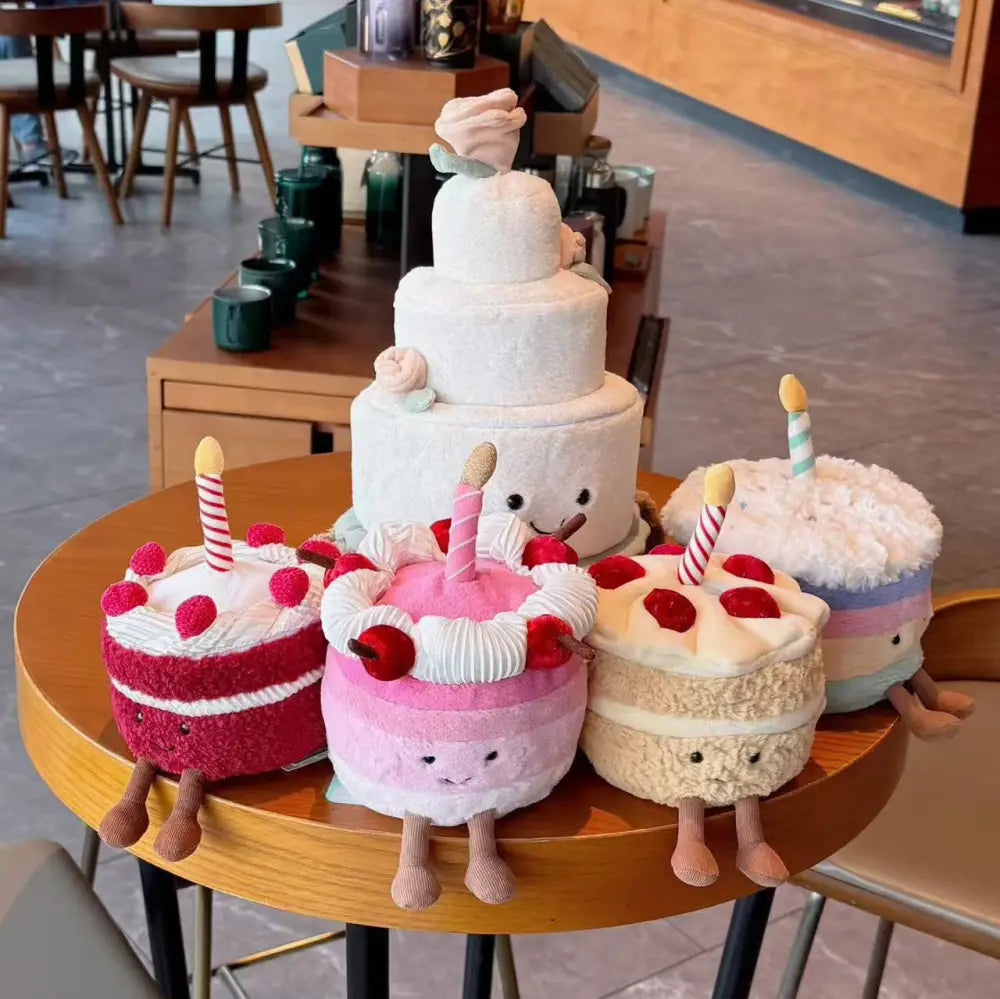 ケーキ おもちゃ 手持ちの花 ぬいぐるみ 友達 彼氏 彼女 誕生日プレゼント ドール ID4133