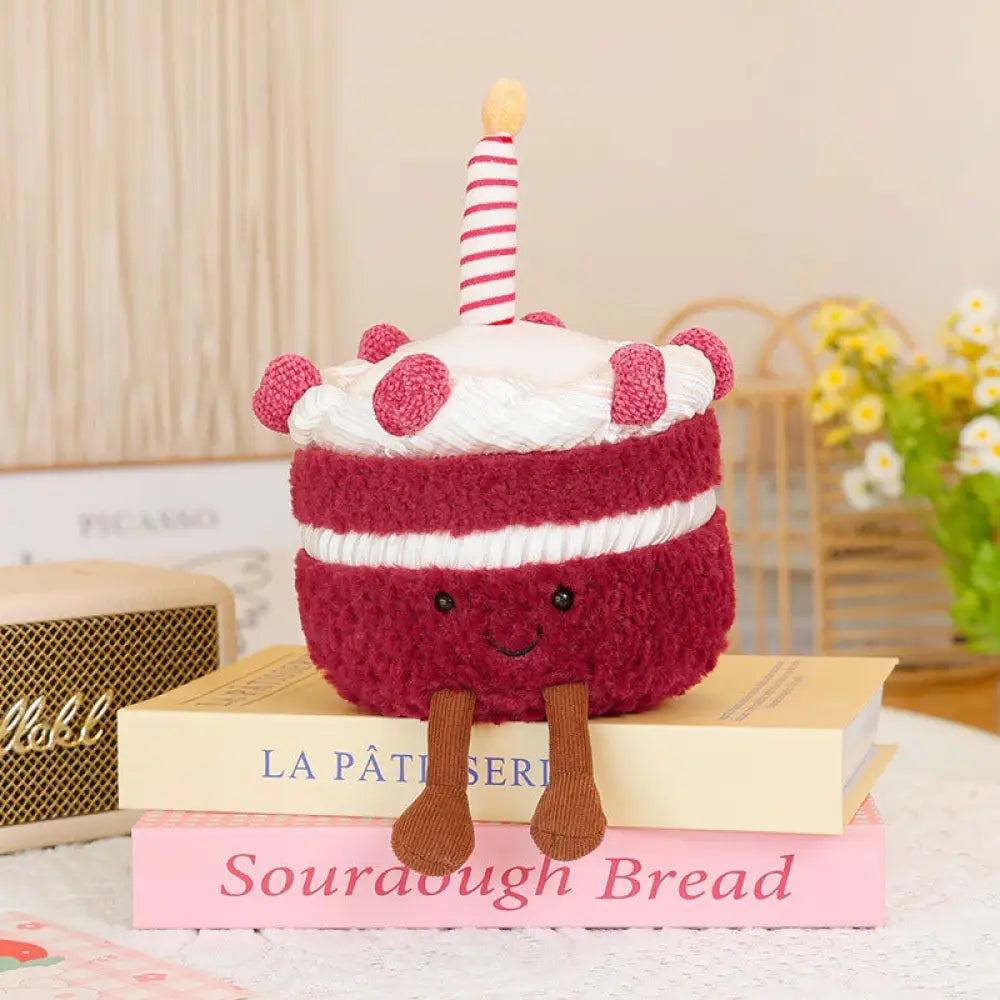 ケーキ おもちゃ 手持ちの花 ぬいぐるみ 友達 彼氏 彼女 誕生日プレゼント ドール ID4133 タイプ② / 20*30cm