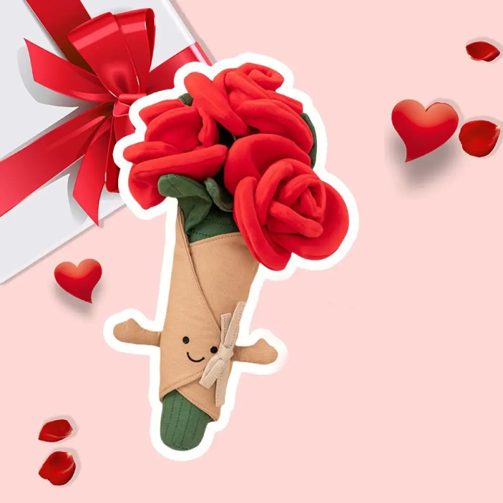 ケーキ おもちゃ 手持ちの花 ぬいぐるみ 友達 彼氏 彼女 誕生日プレゼント ドール ID4133 タイプ⑩ / 20*30cm