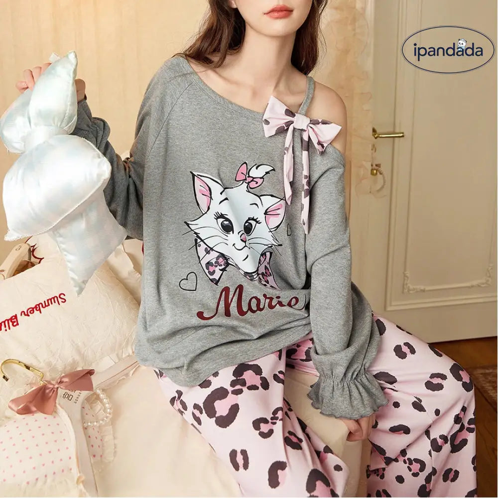 【ギフト】マイメロディルームウェア レディース リラックス 大人可愛い プレゼント パジャマ レディース 春秋 綿 長袖 ルームウェア ID4319 レディース＞セットアップ