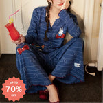 【ギフト】ミッフィー デザイン 春 パジャマ レディース 長袖 カジュアル かわいい ルームウェア セットアップ 綿混 柔らか素材 リラックス 着心地抜群 リラコ ルーム着 ホームウェア 春 秋 おうち時間 ギフト プレゼント