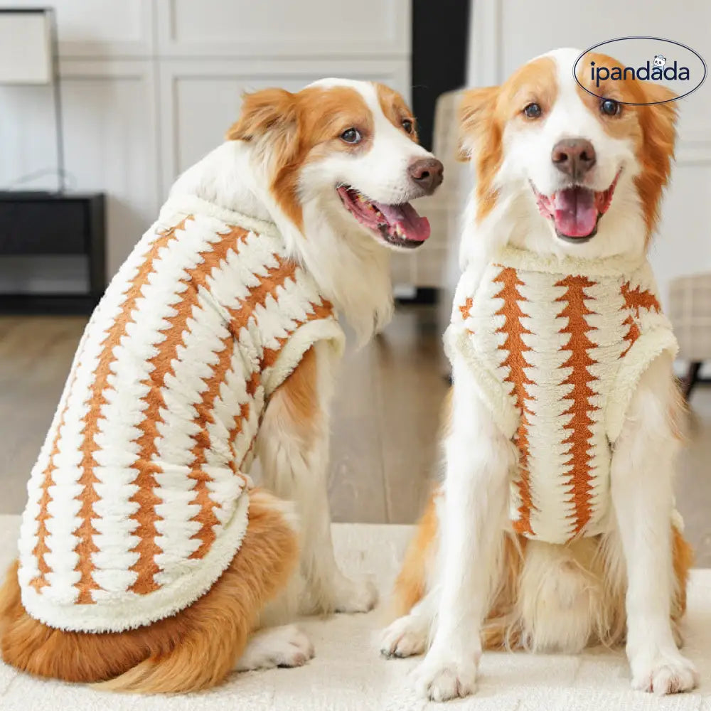 ゴールデンレトリバー ペット服 秋冬用 大型犬 服 猫用 服飾 猫ちゃん 毛フリース 新作 アイテム フリースライニング ID2552