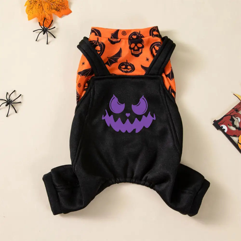 ハロウィン パーティー ペットウェア 犬用 コスチューム 秋冬 新作 フェスティバル 衣装 猫用 四足服 ID2682 タイプ① / XS