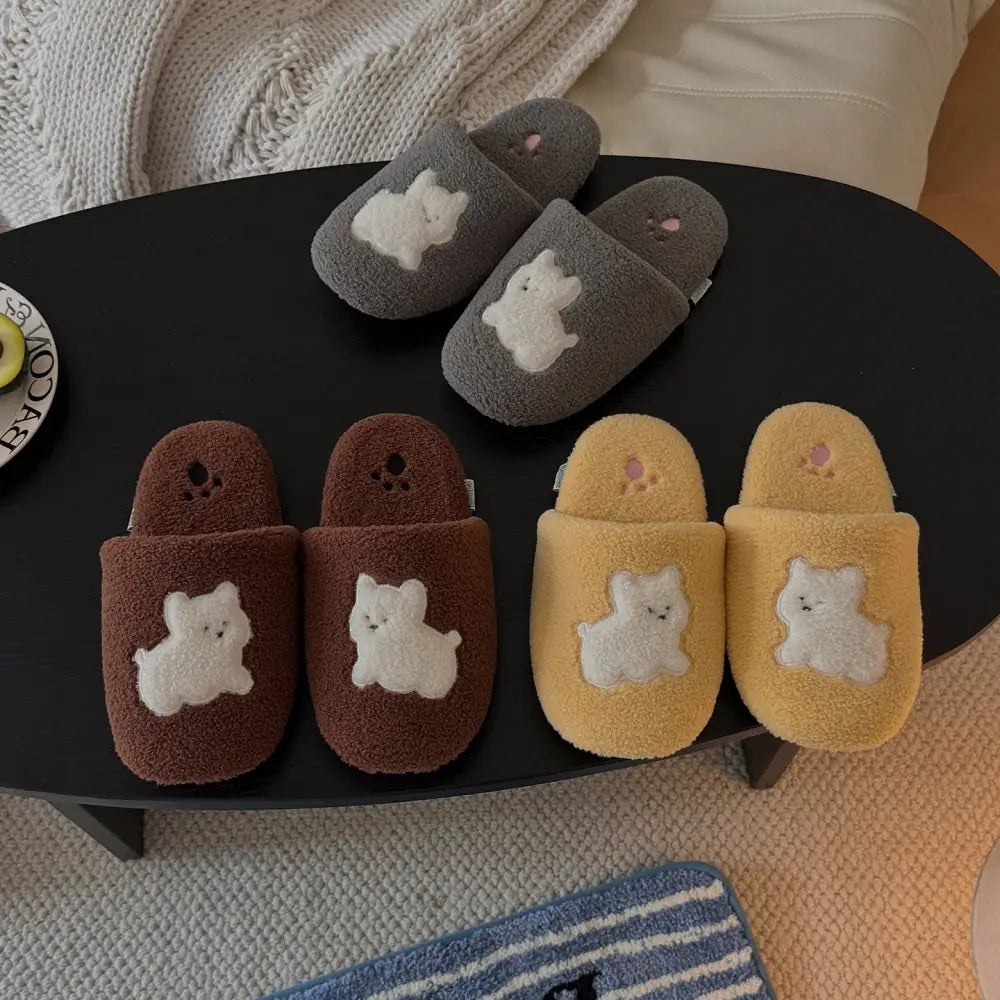 滑り止め付き フロア用 コットン スリッパ レディース 室内 保温 軽量 柔らかい 厚底 コットンスリッパ 冬用 ID3147 インテリア雑貨＞ファッション雑貨