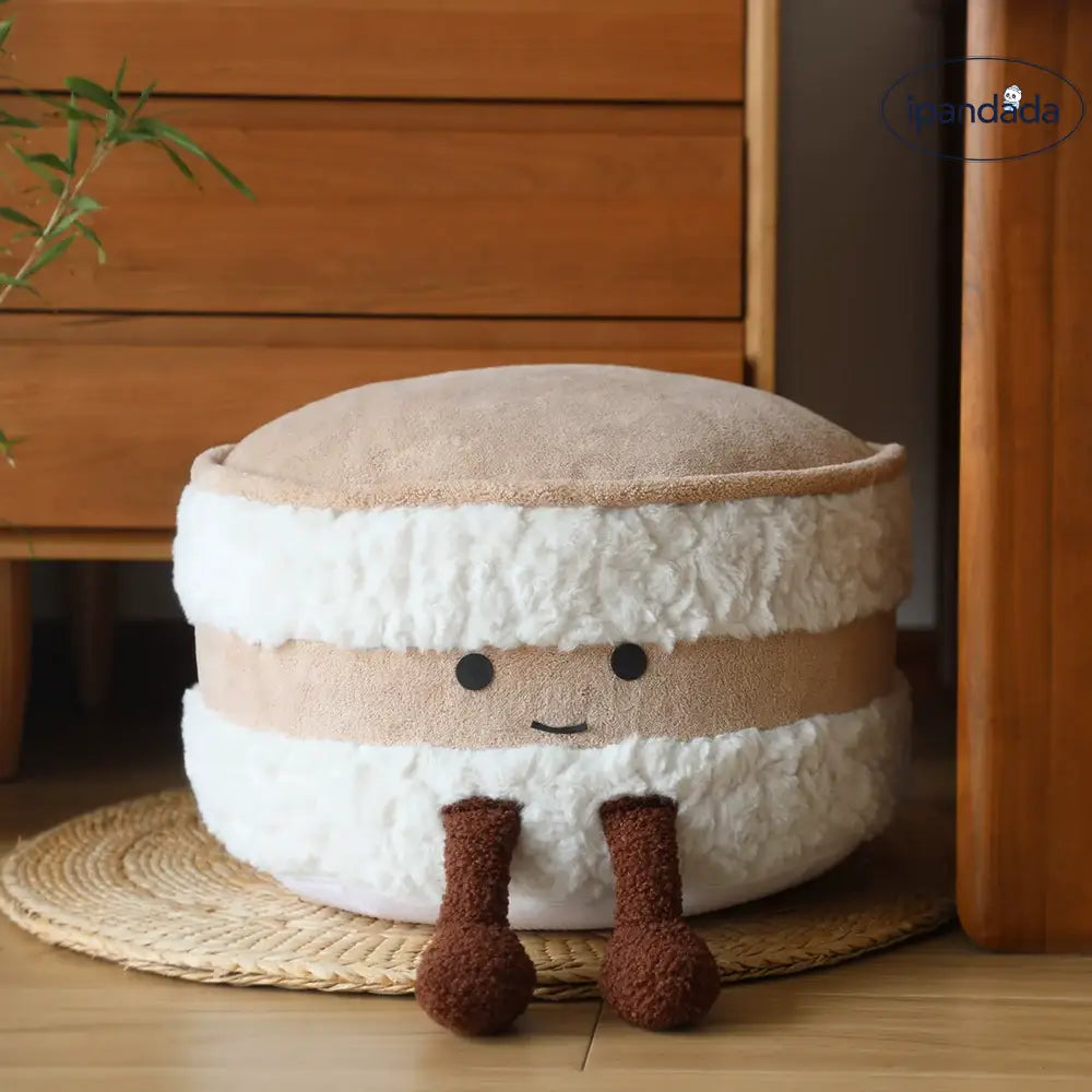 ID1160 ケーキ 可愛い オットマン 足置き台 椅子 インテリア 折りたたみ フットスツール 洗濯 クッション ふわふわ ソファ 脚置き 腰かけ 軽量 足のせ椅子 写真通り / 30*40cm 寝具＞クッション・グッズ