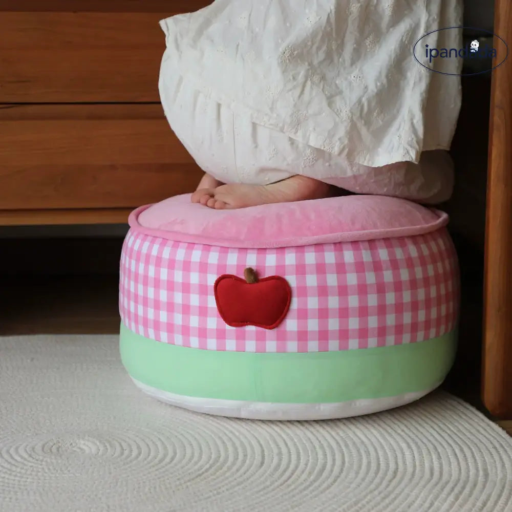 ID1167 スツール 丸 丸椅子 丸型 子供用 椅子 足置き台 フットレスト ミニスツール おしゃれ かわいい 低い いす 小さい キッズ 子供 ミニ イス オットマン 足置き 低め 玄関 腰掛け 子ども 写真通り / 27*40cm