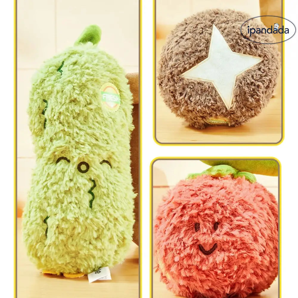 ID1449 野菜のぬいぐるみセット 白菜ちゃん レタスベイビー スイートコーン 癒しグッズ モフモフ素材 抱き心地最高 卒業ギフト プレゼントに最適
