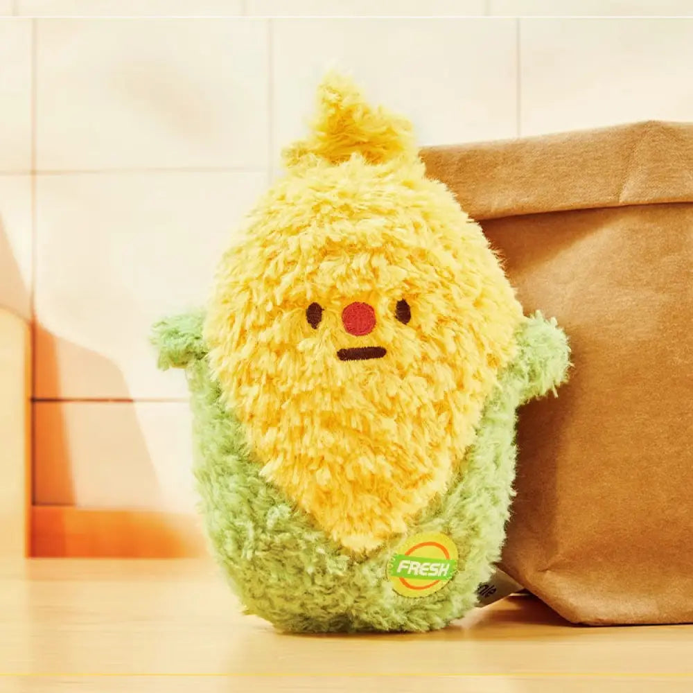 ID1449 野菜のぬいぐるみセット 白菜ちゃん レタスベイビー スイートコーン 癒しグッズ モフモフ素材 抱き心地最高 卒業ギフト プレゼントに最適 タイプ② / フリー インテリア雑貨＞ぬいぐるみ