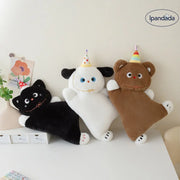 ID1474 癒し わんちゃん デザイン 抱き枕 変形クッション ソフトヘッドボード リビングルーム インテリア プレゼント グッズ 3サイズ