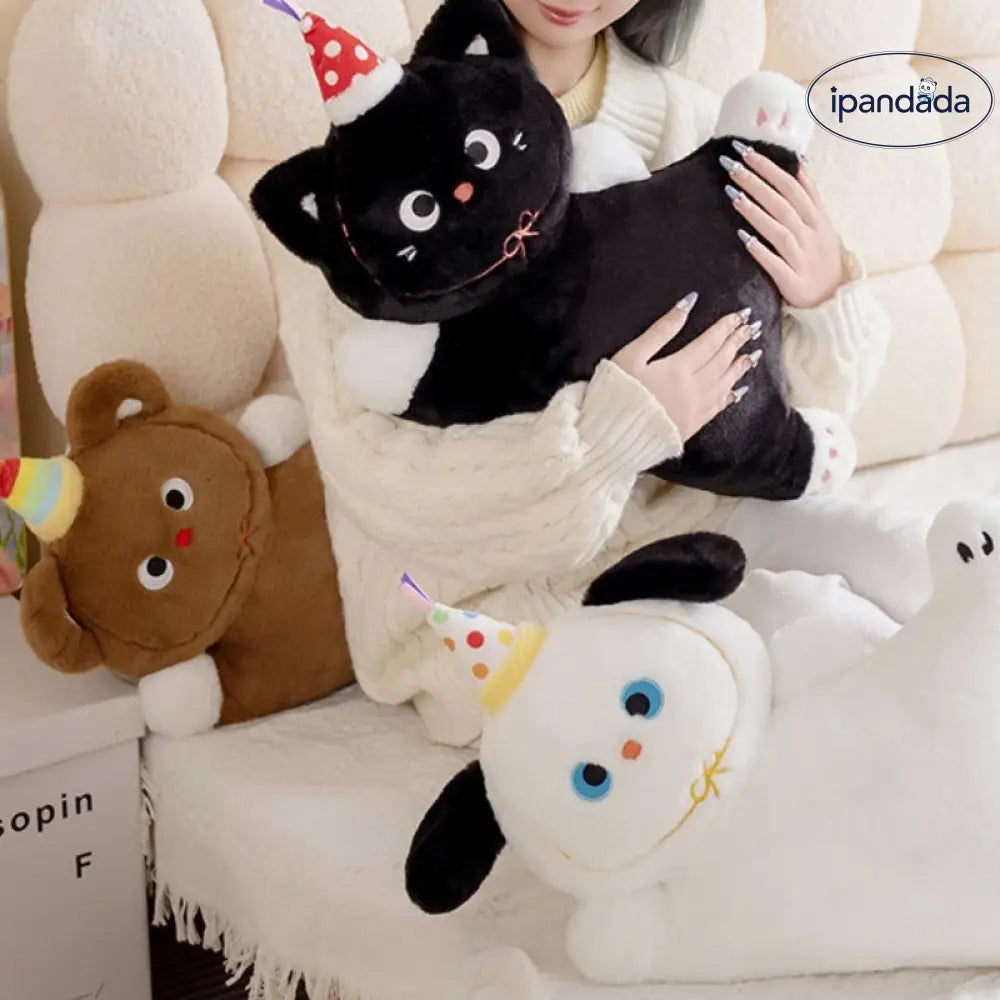ID1474 癒し わんちゃん デザイン 抱き枕 変形クッション ソフトヘッドボード リビングルーム インテリア プレゼント グッズ 3サイズ
