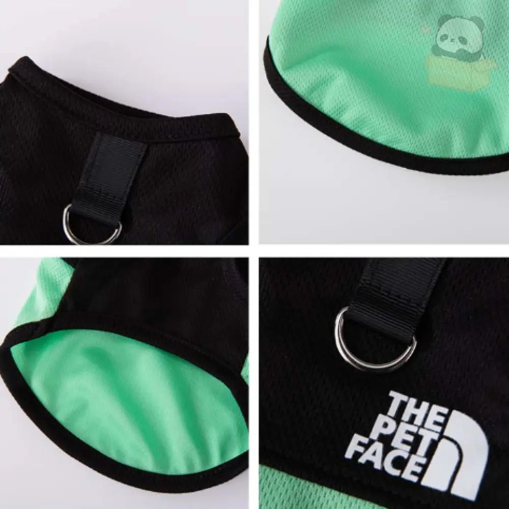 ID388 THE PET FACE メッシュタンクトップ 犬 犬服 ケーブル切り替え 涼しい 着せやすい おしゃれ かわいい 小型犬 中型犬 洋服 汚れ防止 メッシュ通気 ペット用品＞ウェア