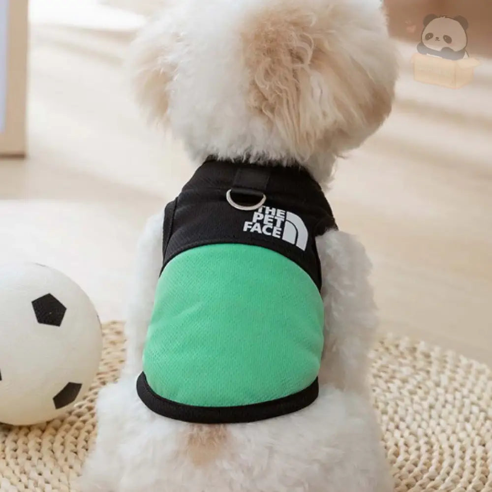 ID388 THE PET FACE メッシュタンクトップ 犬 犬服 ケーブル切り替え 涼しい 着せやすい おしゃれ かわいい 小型犬 中型犬 洋服 汚れ防止 メッシュ通気 ペット用品＞ウェア
