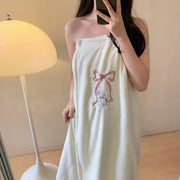 ID445 ラップタオル プールタオル スカートタオル ワンピース 巻きタオル 巻きタイプ バスラップ 80cm135cm レディース 女性 大人 タオル スイミングタオル バスローブ パイル 夏用 風呂上がり 風呂 プール ルームウェア