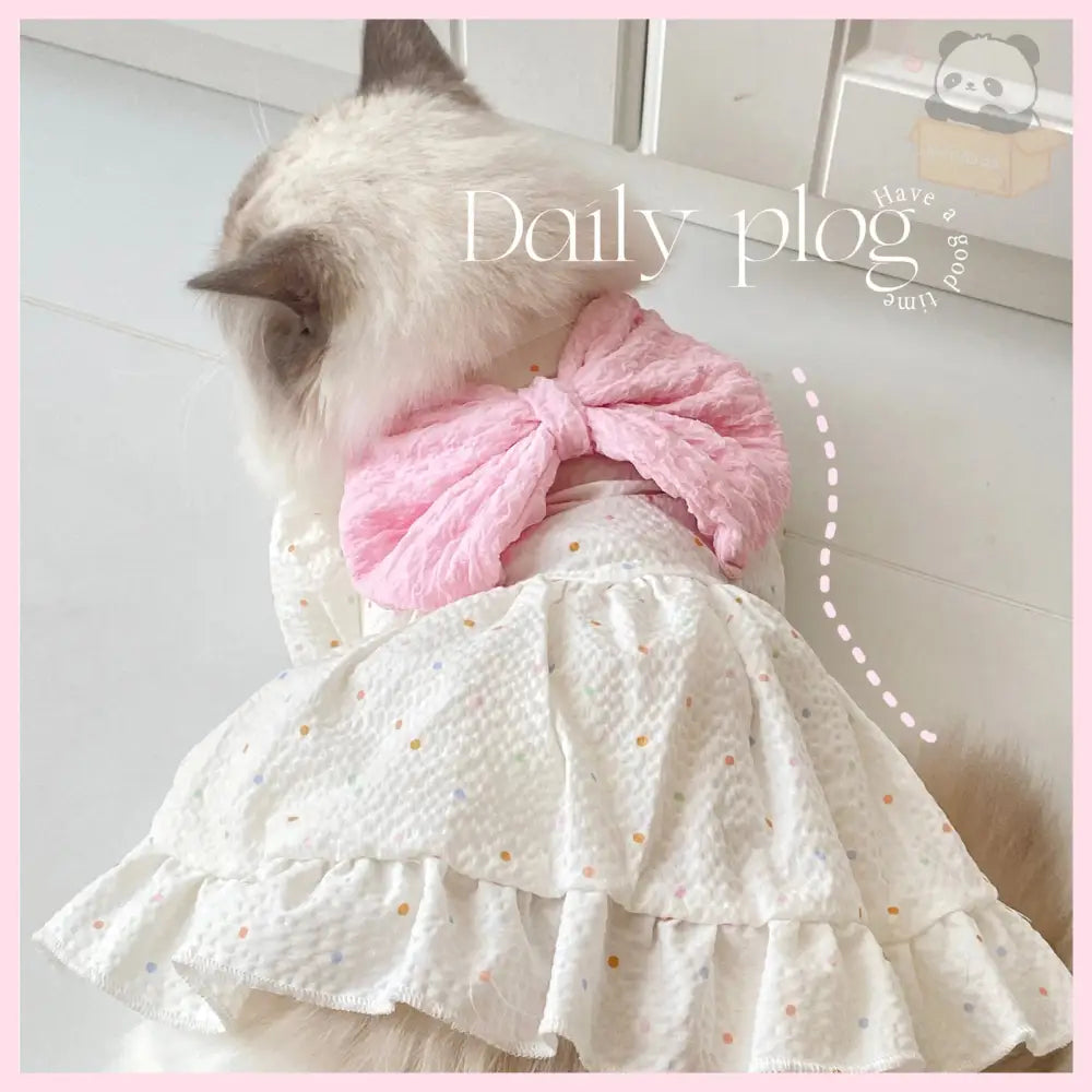 ID498 ドッグウェア 犬服 犬用 洋服 春夏秋 ペット用 夏 プリンセスドレス ティディベア ふんわりスカート ラグドール 薄手 夏服 ペット用品＞ウェア