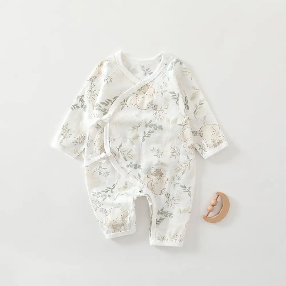ID652 ベビー 子供 赤ちゃん 寝冷えパジャマ 10色展開 温活 キッズ お部屋着 夏 赤ちゃん 保育園 男の子 女の子 コットン タイプ② / 52cm ベビー＆キッズ＞ベビー