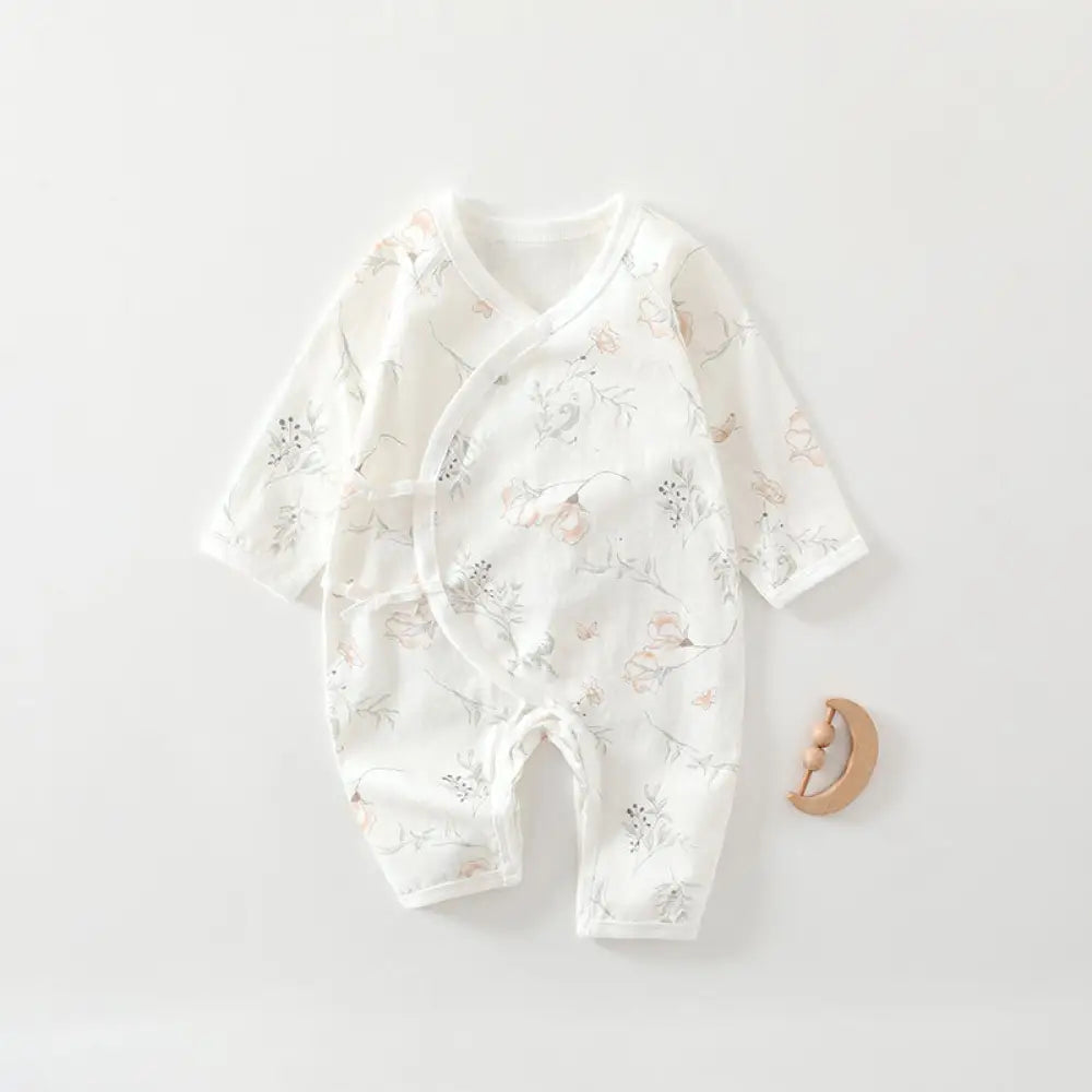 ID652 ベビー 子供 赤ちゃん 寝冷えパジャマ 10色展開 温活 キッズ お部屋着 夏 赤ちゃん 保育園 男の子 女の子 コットン タイプ④ / 52cm ベビー＆キッズ＞ベビー