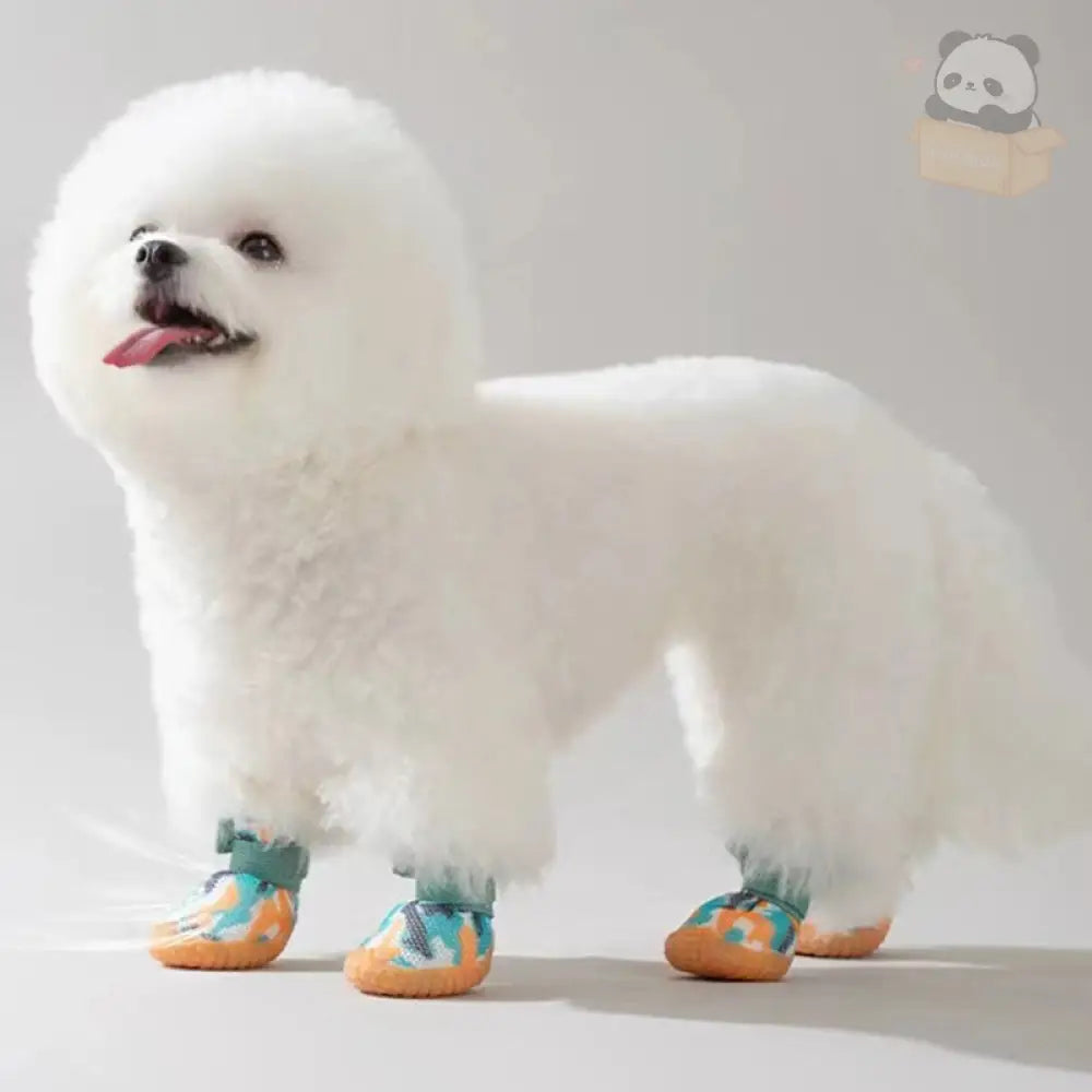 ID876 ドッグシューズ 夏 犬 靴 犬用靴 犬の靴 散歩 犬 くつ 犬用ブーツ ペット用品 犬 汚れ防止 防水 柔らかい ケガ防止 保護シューズ ペットグッズ 犬 滑り止め ペット用品 メッシュ 怪我 介護 靴 履かせやすい