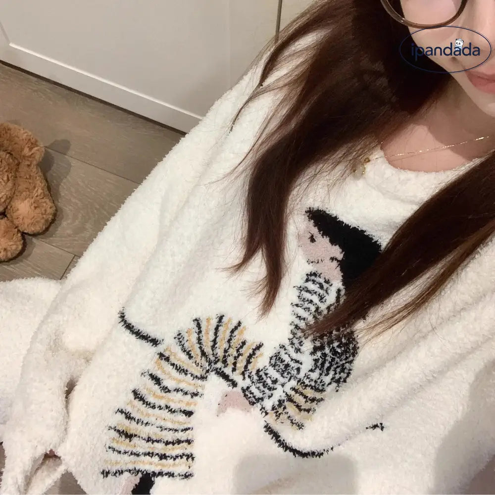 極暖 パジャマ セット 冬用 厚手 保温 ルームウェア 大きいサイズ 部屋着 セット ID3976