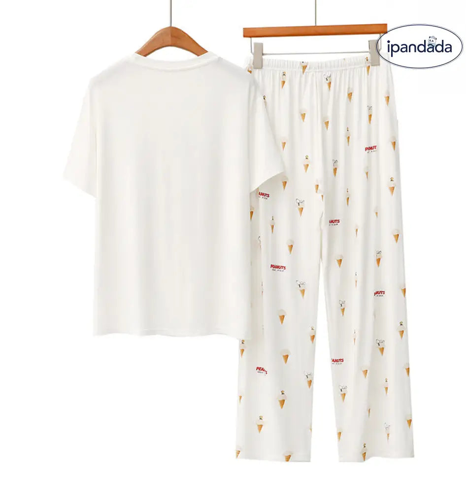 ID507 パジャマ レディース 部屋着 ルームウェア レディース かわいい 上下 セット 夏 涼しい ナイトウェア ゆったり 五分袖 寒暖差 ギフト プレゼント リラックス レディース＞セットアップ