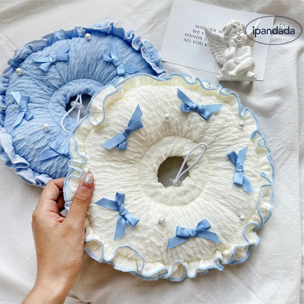 ID465 首輪 カラー エリザベス 術後 傷舐め 防止 かわいい おしゃれ 去勢手術 首 保護 エリザベスカラー 術後ケア ペット用ネッカー ペット用品