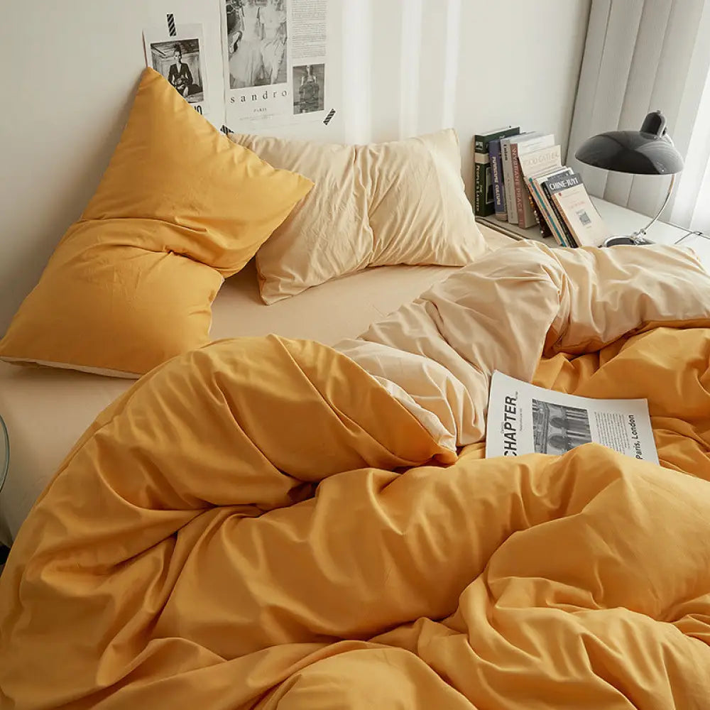 ID918 布団カバー セット 洗える 速乾 抗菌 防臭 3点 4点 枕カバー 掛布団カバー ボックスシーツ 高密度 軽量 水洗い シングル セミダブル ダブル 布団カバー セット カバーセット 寝具カバー ギフト タイプ⑧