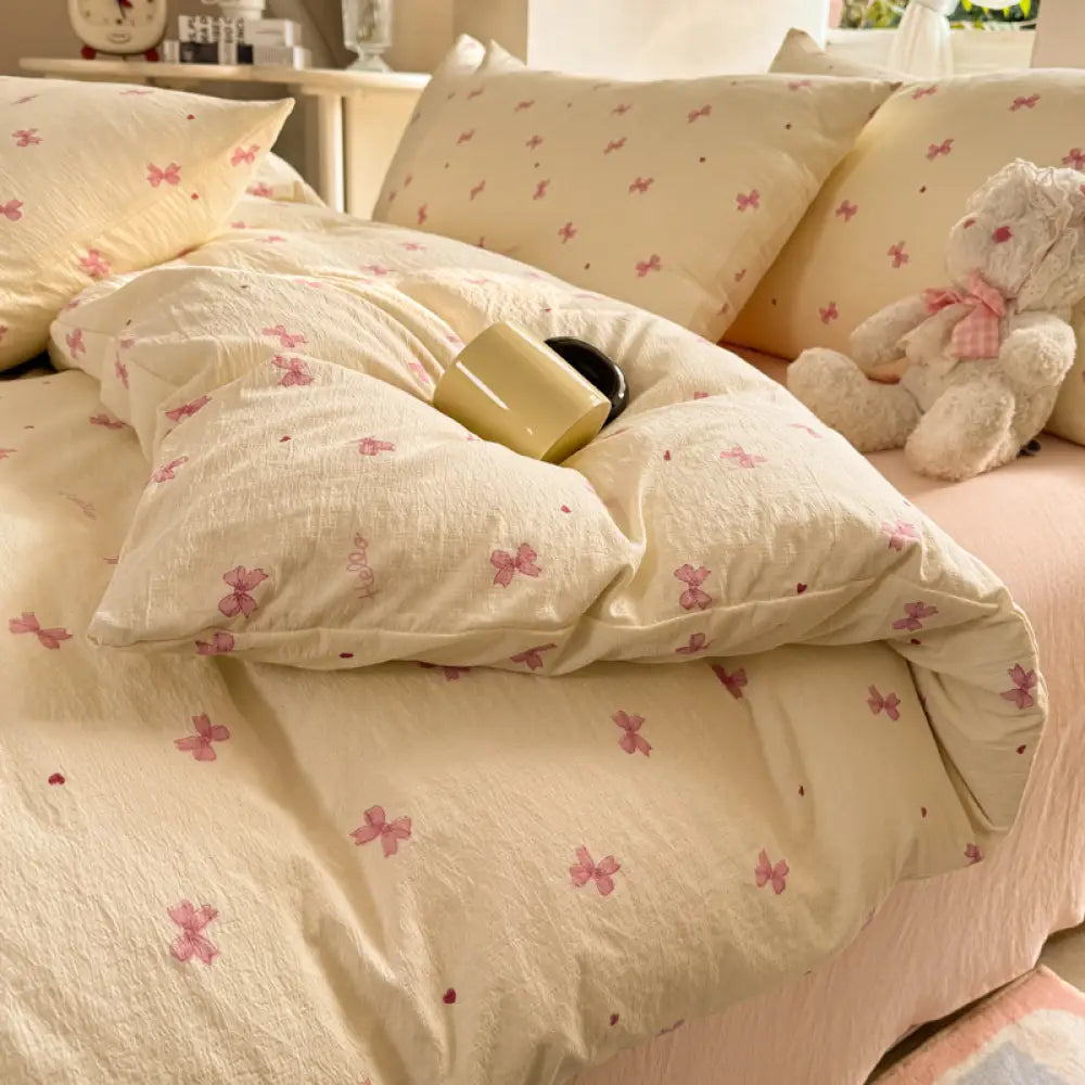 インスタ風ユニークダブルレイヤーガーゼ布団カバー 150x200x230 シングルサイズ 1.5メートル ベッド用 布団カバー 単品・100% コットン 宿舎用 ID2138 タイプ⑥ / 掛け布団カバー 150*200 寝具>寝具セット