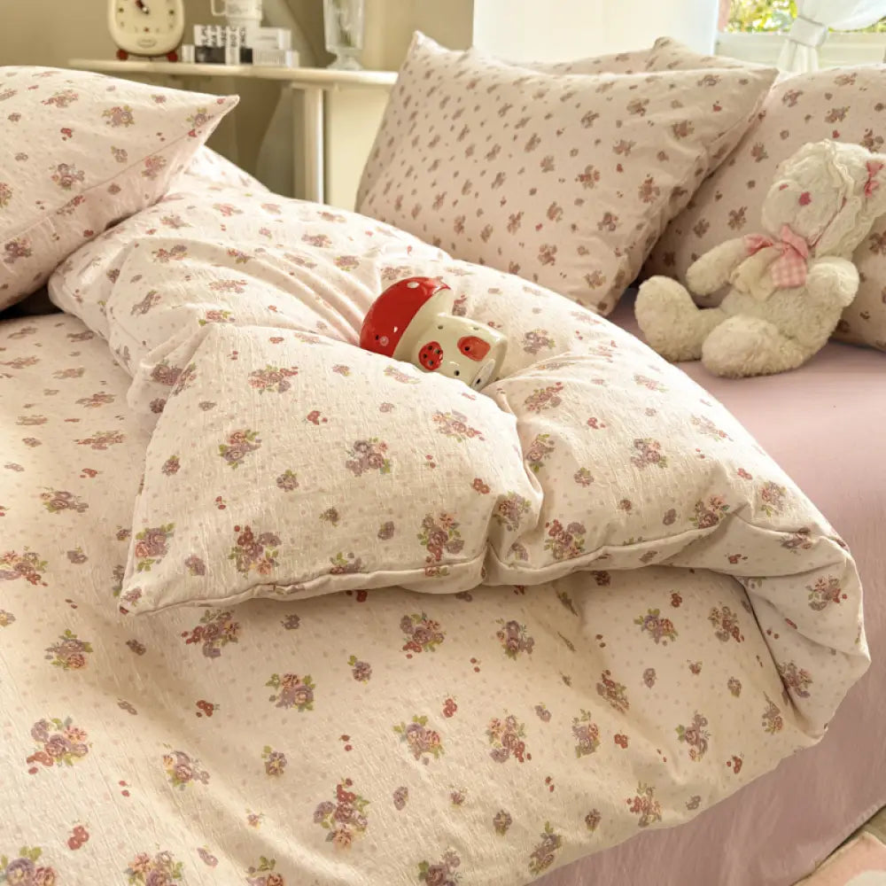 インスタ風ユニークダブルレイヤーガーゼ布団カバー 150x200x230 シングルサイズ 1.5メートル ベッド用 布団カバー 単品・100% コットン 宿舎用 ID2138 タイプ⑦ / 掛け布団カバー 150*200 寝具>寝具セット