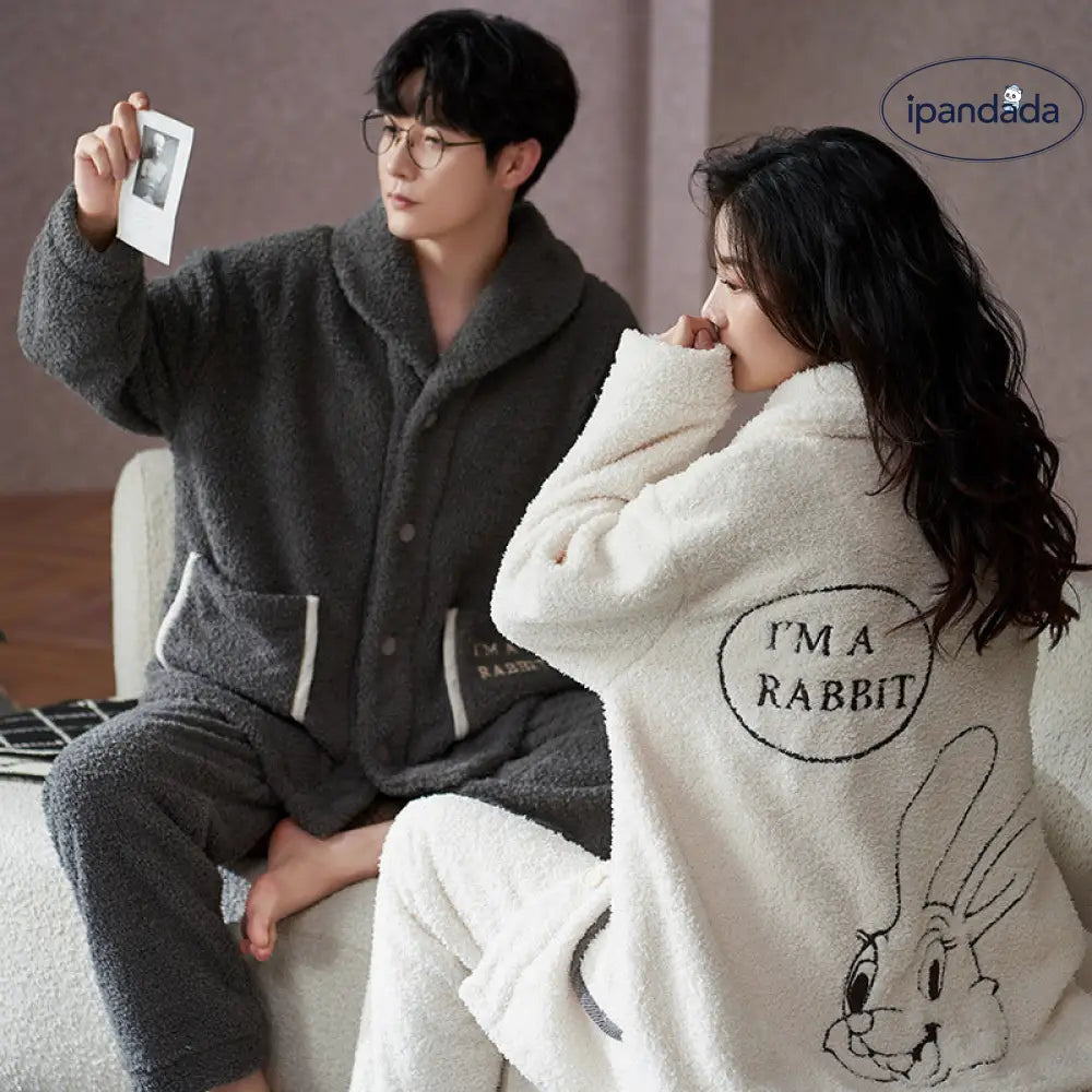 カップル パジャマ 秋冬 クラウド フリース レディース 冬 珊瑚フリース 大サイズ ジャカード メンズ ホームウェア セットアップ 暖かい 柔らかい 保温 快適 おしゃれ ルームウェア ID3184 コーディネート＞ペアルック