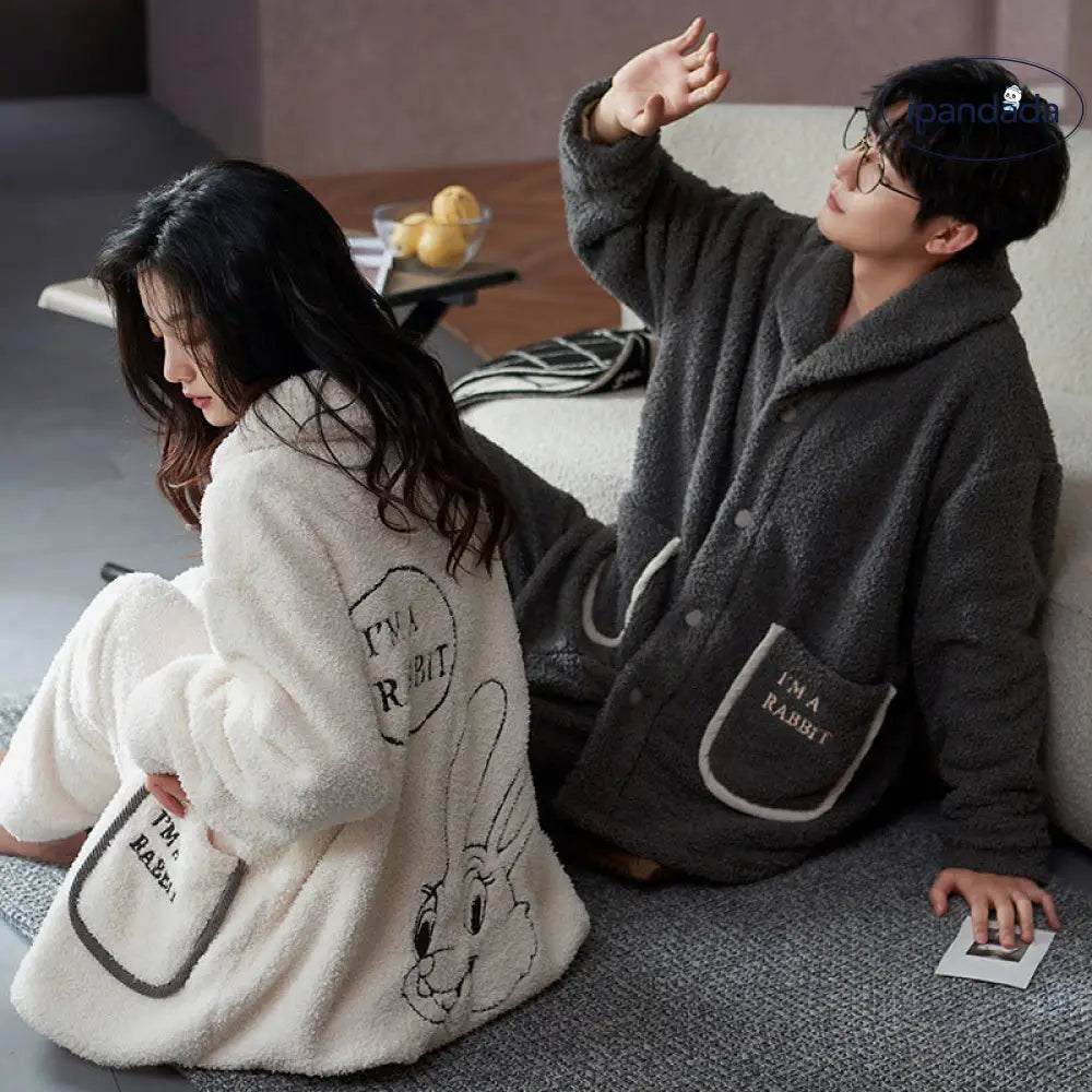 カップル パジャマ 秋冬 クラウド フリース レディース 冬 珊瑚フリース 大サイズ ジャカード メンズ ホームウェア セットアップ 暖かい 柔らかい 保温 快適 おしゃれ ルームウェア ID3184 コーディネート＞ペアルック