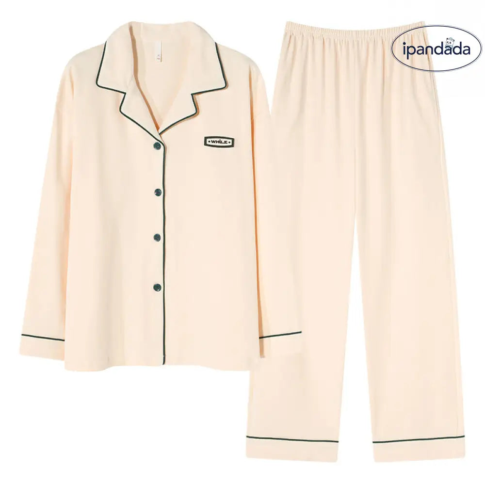 カップル 新作 パジャマ 春秋冬 長袖 カジュアル レディースセット ホームウェア ID4086