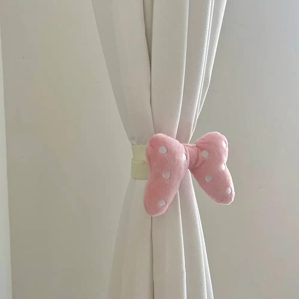 カーテン タイ ベルト 子供用 カートゥーン 可愛い リボン カーテン フィックスベルト モダン シンプルスタイル 寝室用 カーテン タイバック ID1838 タイプ① / 一つ インテリア雑貨>その他