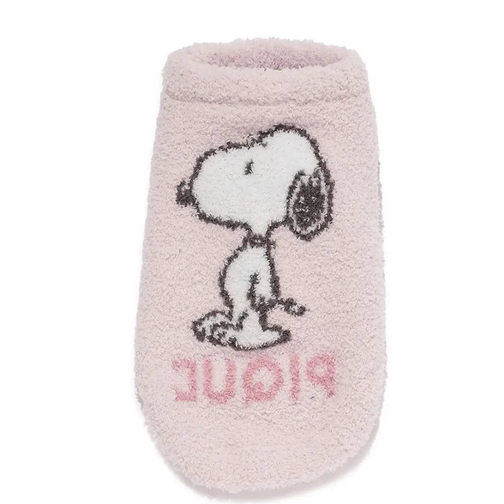 カートゥーン ネコ 犬 ペット 小型動物 快適 服 ソフト ふわふわ 半分 フリース ID2863 ピンク / S