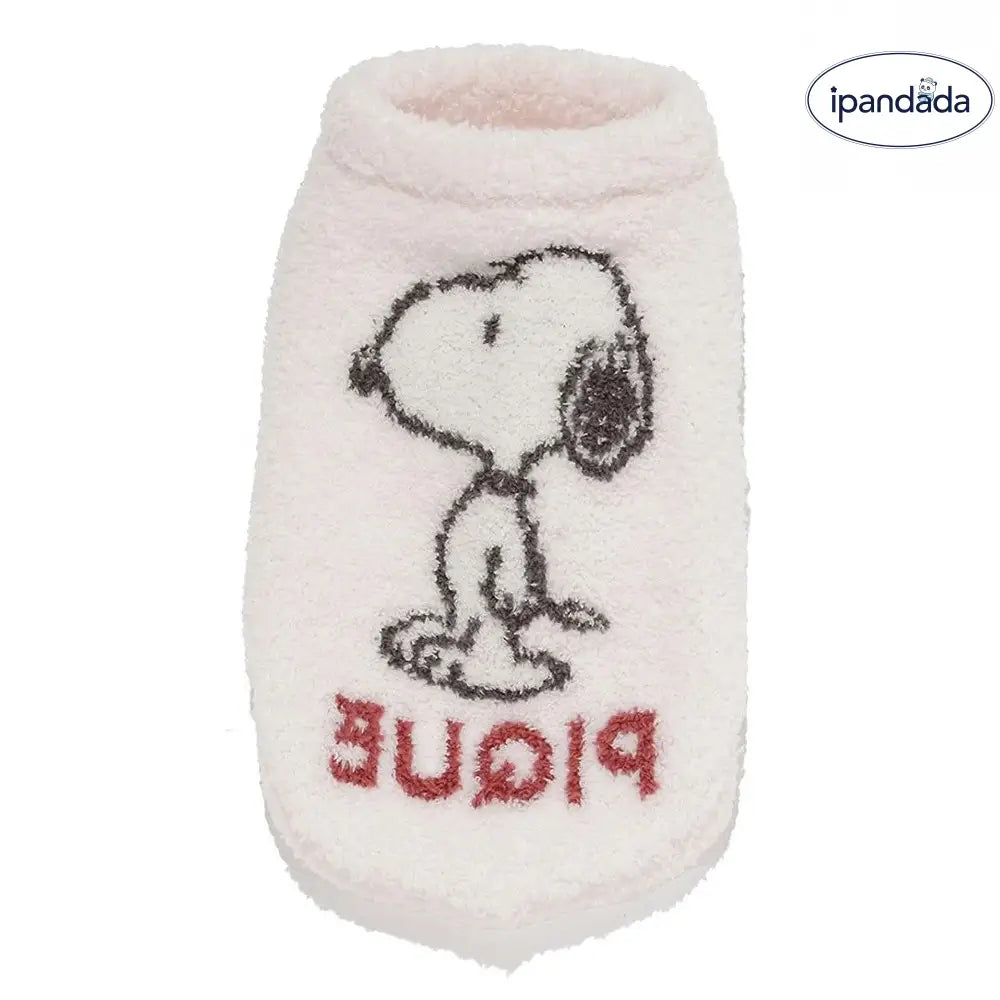 カートゥーン ネコ 犬 ペット 小型動物 快適 服 ソフト ふわふわ 半分 フリース ID2863