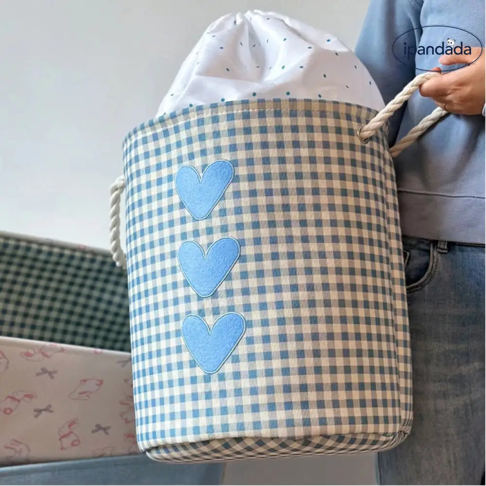 カートゥーン 折りたたみ式 厚手 ファブリック 収納バスケット 服 おもちゃ 収納ボックス 寮用 車載 お菓子 デスクトップ 収納ボックス ID2075