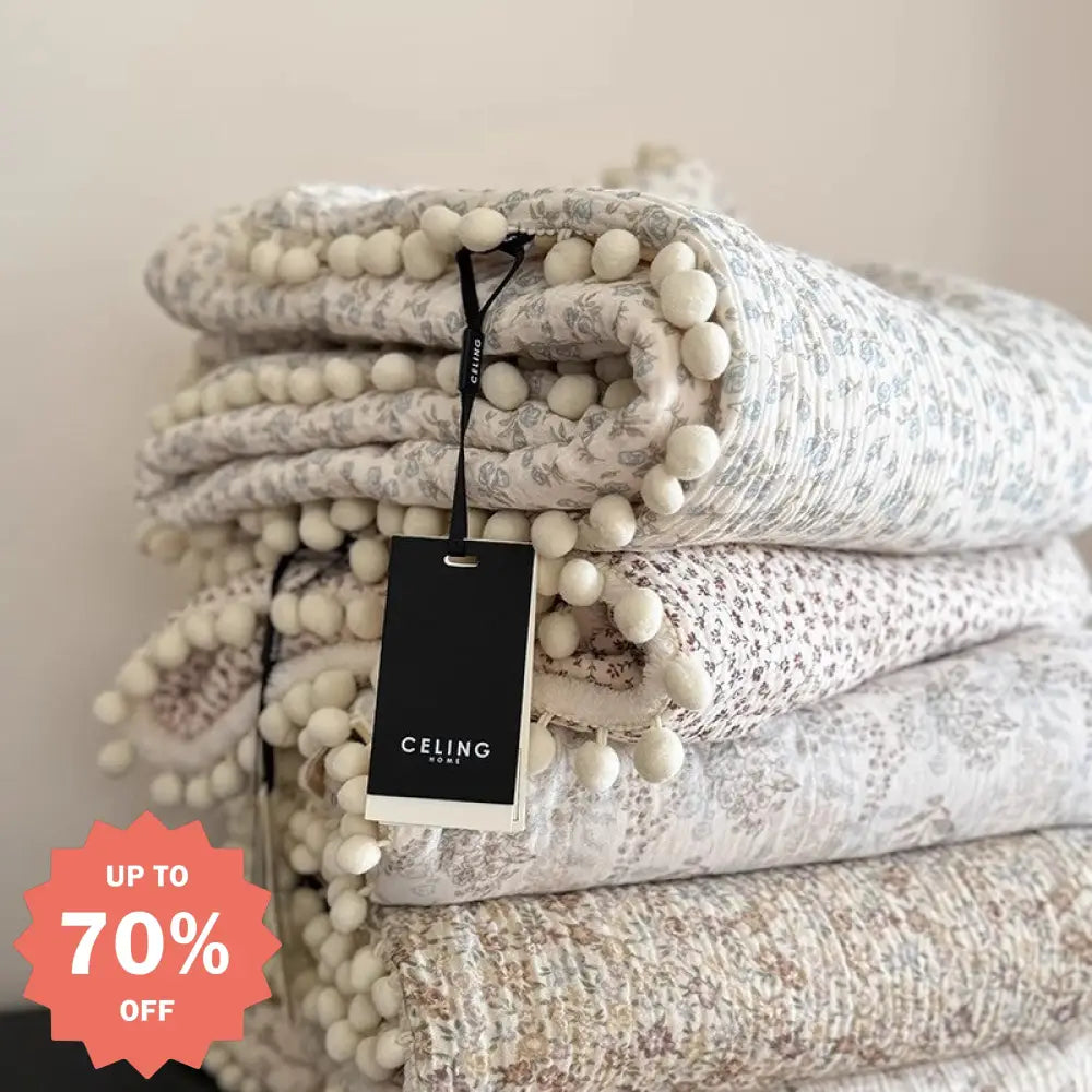 かわいい ボールボール ガーゼ フリース 小さな 毛布 ベビー 移動用 毛布 オフィス 保温 冬季 フリース ID3220