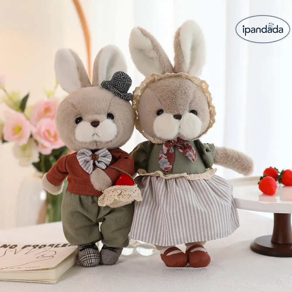 かわいい カップル ウサギ ぬいぐるみ おもちゃ ぬいぐるみ 子供 女の子 バレンタイン プレゼント 誕生日 プレゼント ID3789