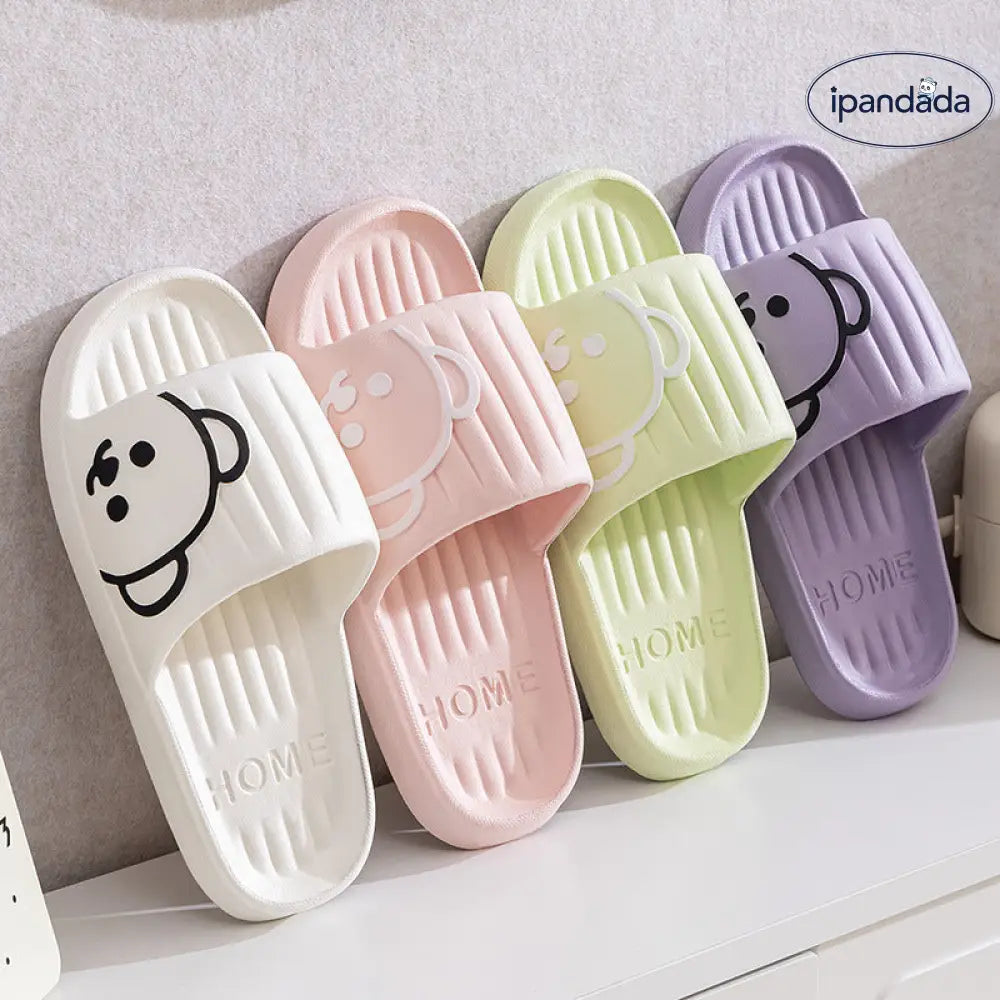 ID602 かわいい カートゥーン カップル EVA スリッパ 夏 ルームシューズ 厚底 柔らかい 快適 消臭 男女兼用 グッズ＞ルームシューズ
