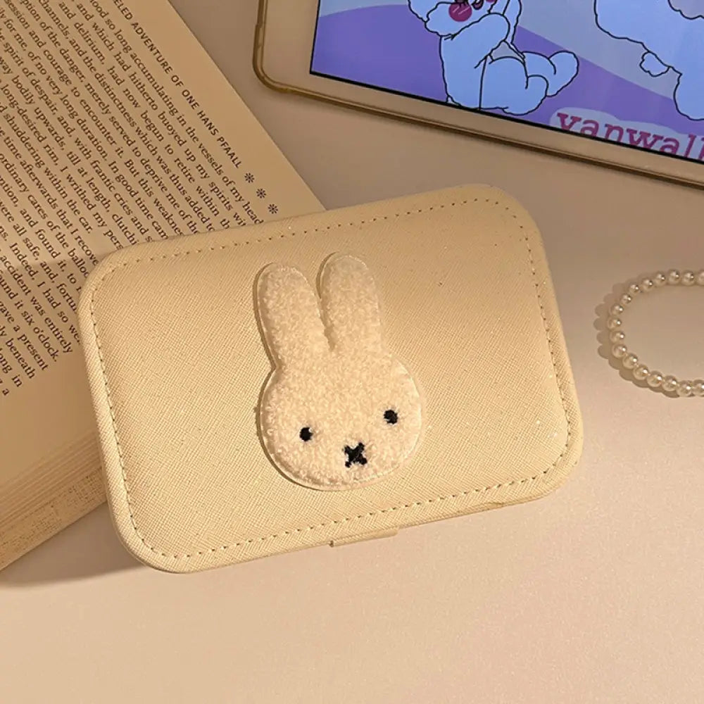 かわいい ミッフィーウサギ ジュエリーボックス レディース 大容量 便利 耳ピアス イヤリング 指輪 ネックレス 収納ボックス 手飾り用品ケース ID2641 L