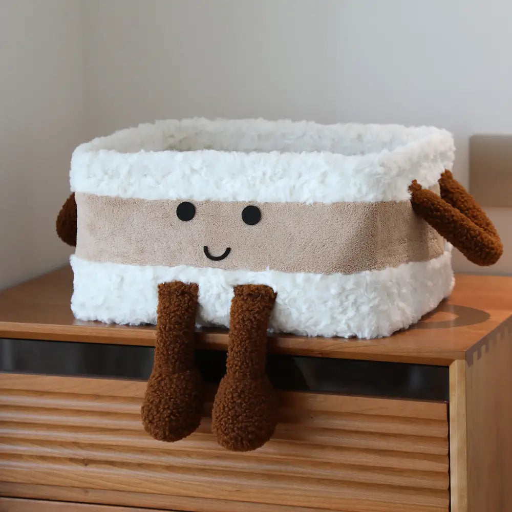ID1183 かわいい おもちゃ収納 リビング用 スナックかご 雑貨整理 デスク収納 家庭用 キャラクター デコレーション 収納ボックス 省スペース おしゃれ プレミアム カートゥーン インテリア 写真通り インテリア雑貨＞収納雑貨