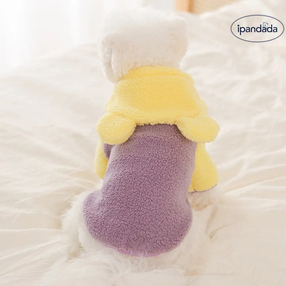 かわいい ペット 秋冬用 小型犬 フード付き コットンジャケット テディベア ビションフリーゼ チワワ 冬季用 犬服 冬バージョン ID2455