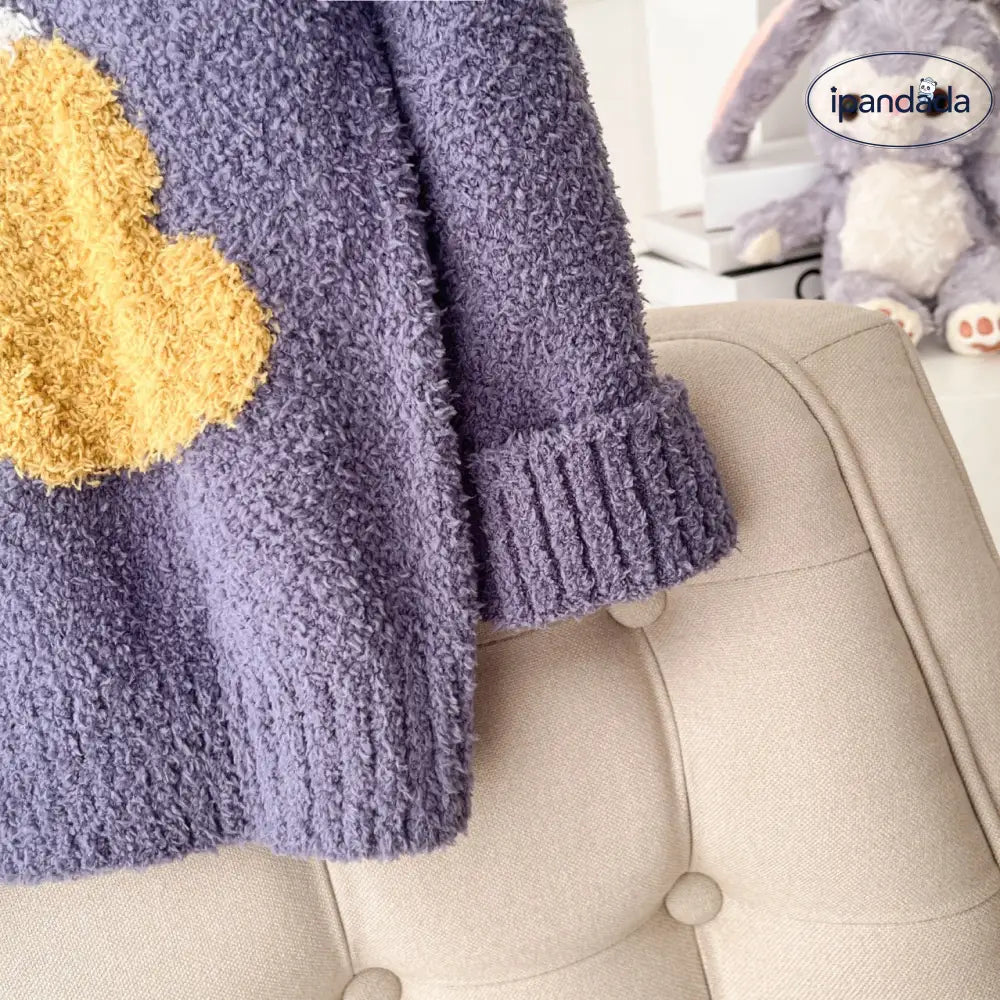 かわいいクマ フリース 秋冬 厚手 子供 男の子 ルームウェア パジャマ セット ID2985